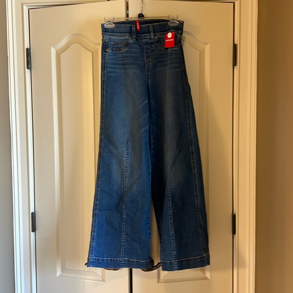 Spanx wide leg jeans